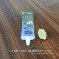 guangzhou huaxin plástico oval plana bb creme oval tubo de cosméticos para venda